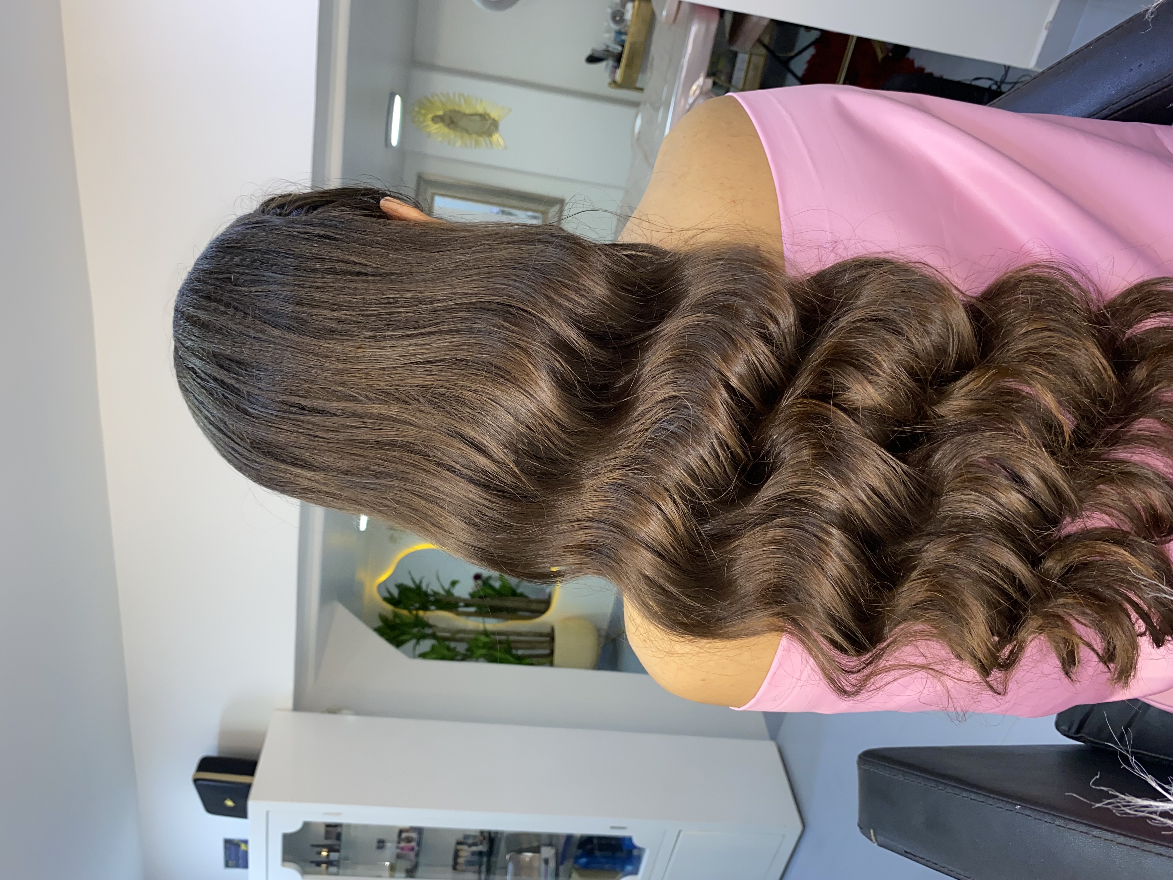 SEMI RECOGIDO CON ONDAS